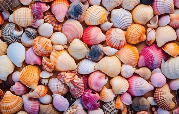 Песок, море, пляж, галька, камни, фон, colorful, ракушки