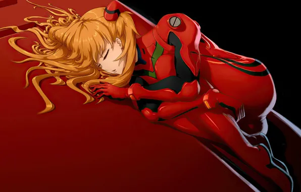 Девушка, Евангелион, Blonde, Asuka Langley Sohryu