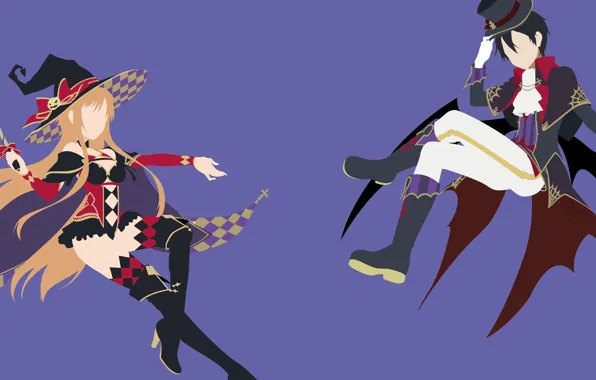 Девушка, парень, костюмы, хеллоуин, Sword Art Online, Мастера Меча Онлайн
