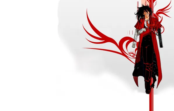 Улыбка, оружие, вампир, Hellsing, Хеллсинг