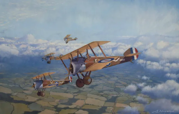 Картинка Aviation, Steve Heyen, Sopwith, Camel