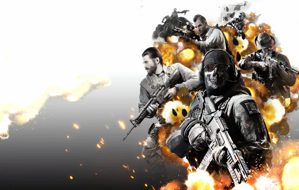 Оружие, игра, game, call of duty, poster