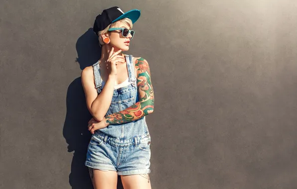 Girl, fashion, hair, cool, free, female, hipster, ear