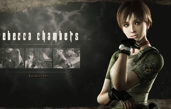 Rebecca Chambers, Resident Evil HD Remaster, Steam Trading card