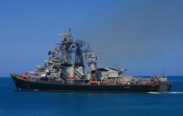 ВМФ, Черное море, сторожевой корабль, &quot;Сметливый&quot;, 61 проект