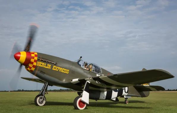 Mustang, Винт, Истребитель, USAF, Вторая Мировая Война, North American P-51 Mustang, Шасси, P-51B Mustang