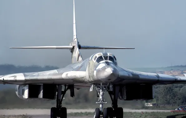 Картинка авиация, бомбардировщик, стратегический, Ту-160