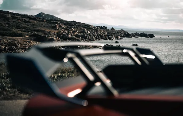 Картинка Lamborghini, close-up, Huracan, Lamborghini Huracan STO, rear wing
