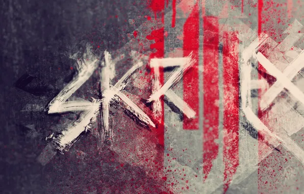 Музыка, логотип, logo, dubstep, Skrillex, progressive house