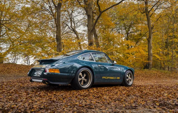 Картинка car, 911, Porsche, trees, 964, Theon Design Porsche 911