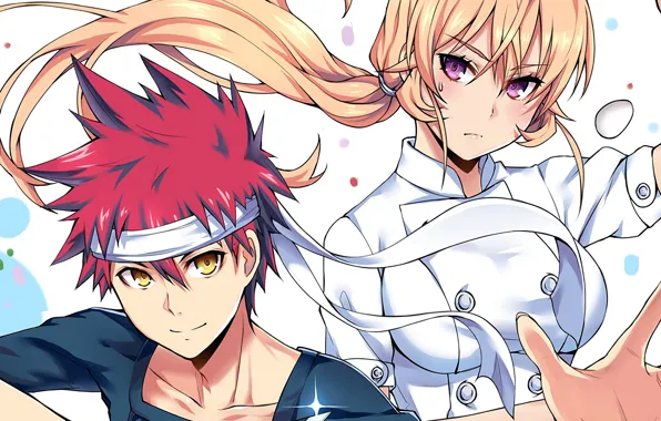 Накири Эрина, В поисках божественного рецепта, Сома Юкихира, Shokugeki No Soma, повора