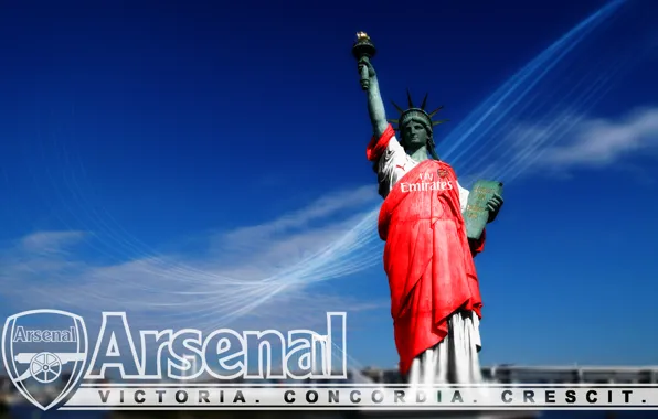 Arsenal, new york, liberty, football, nyc, fanart