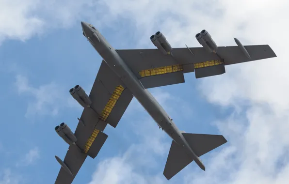 Картинка полет, стратегический, бомбардировщи, тяжёлый, Stratofortress, B-52H