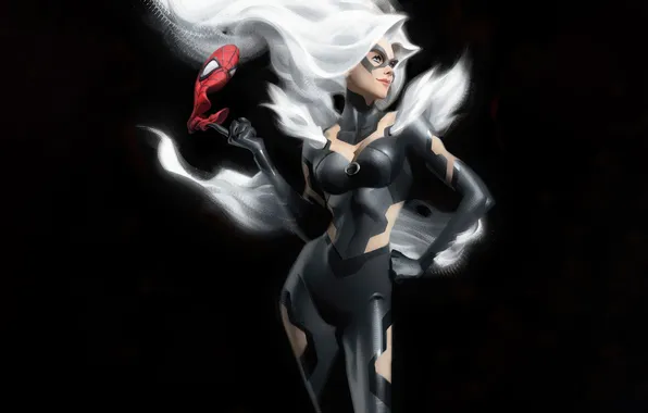 Картинка black, cat, Marvel
