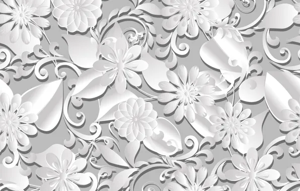 Цветы, паттерн, pattern, seamless, Floral, бесшовный