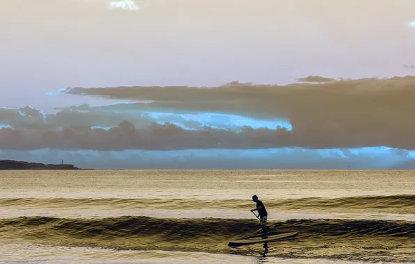 Море, небо, пейзаж