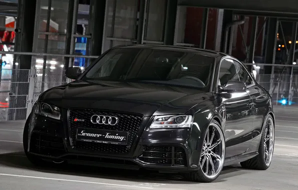 Картинка Audi, black, RS5, tuning, senner