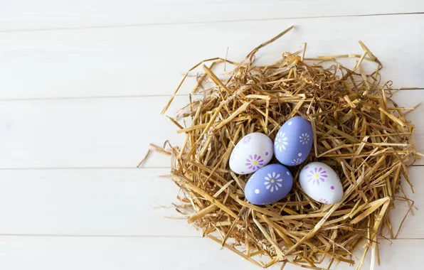 Картинка Пасха, Easter, eggs, decoration, Happy, яйца крашеные
