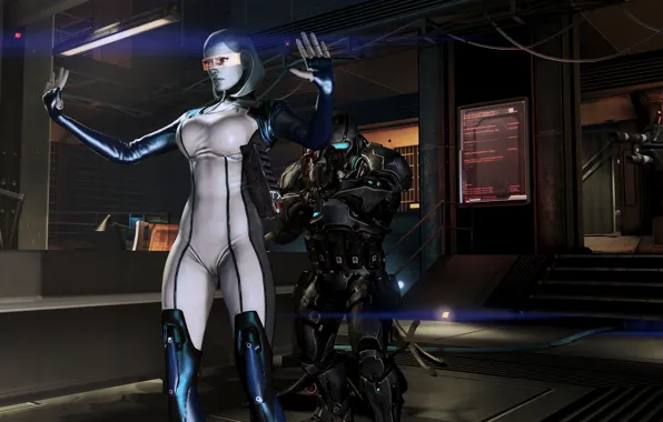Mass effect 3, масс эффект, сузи, edi