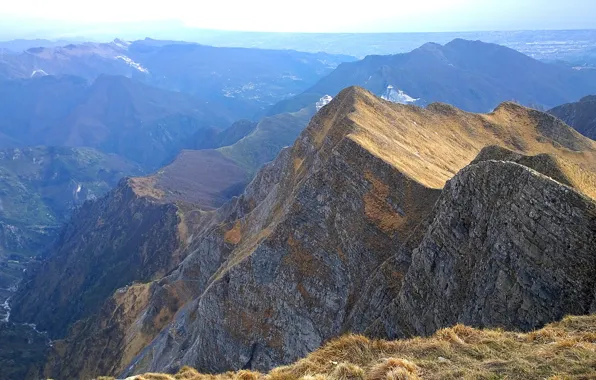 Горы, Италия, monte Sagro, Massa-Carrara, Fivizzano