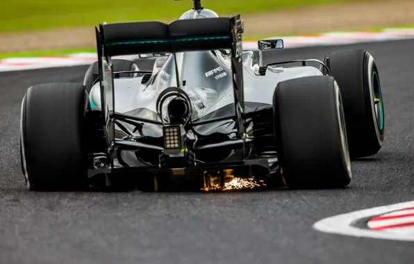 Mercedes, Formula 1, Hybrid, nico rosberg, нико росберг, W07, F1, suzuka circuit
