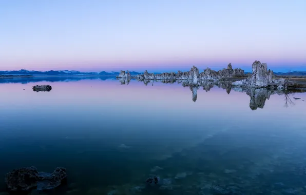 Море, пейзаж, ночь, скалы