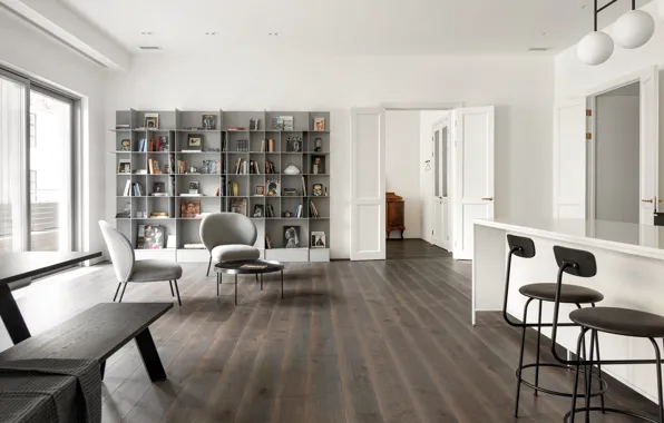 Интерьер, кухня, гостиная, столовая, by Int2architecture, Interior MFN