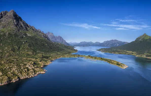 Картинка горы, Норвегия, Lofoten