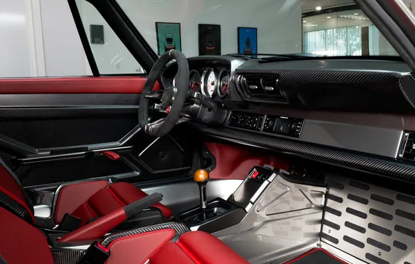 Интерьер, суперкар, supercar, limited edition, 2025, Porsche 993, Gunther Werks, лимитированный тираж
