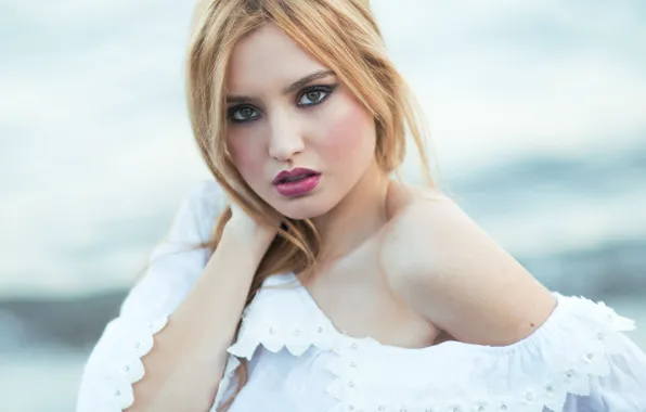 Макияж, губки, Carolina Camacho