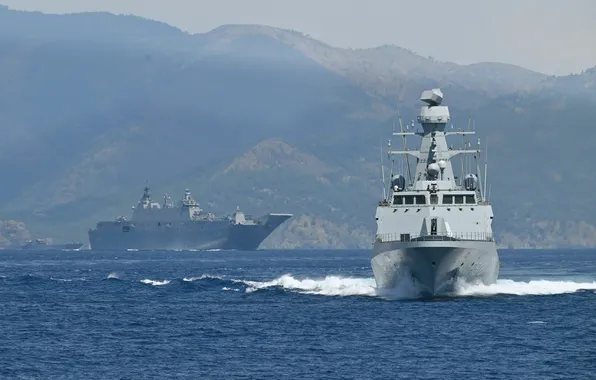 Корвет, F512, ВМС Турции, TCG Büyükada