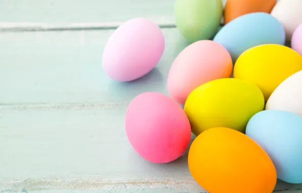 Яйца, весна, colorful, Пасха, spring, Easter, eggs, decoration