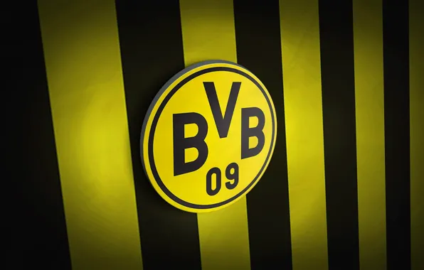 Wallpaper, sport, Germany, football, Borussia Dortmund, Bundesliga, 3D logo