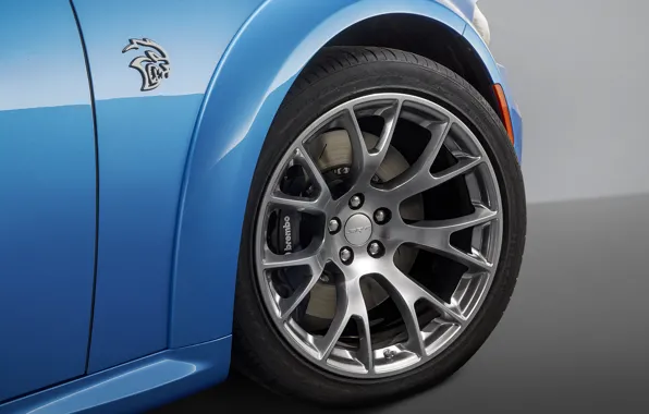 Колесо, Dodge, Charger, Hellcat, SRT, Widebody, 2019, Daytona 50th Anniversary