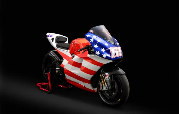 2008, мотоцикл, Ducati, MotoGP, motorcycle, единственный экземпляр, single copy, show bike