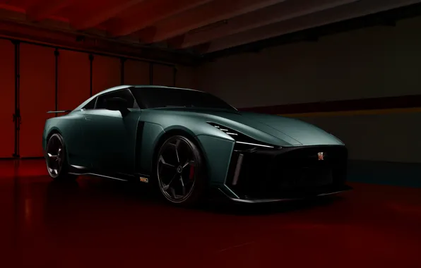 Картинка Nissan, GT-R, спорткар, R35, Nismo, ItalDesign, 2020, V6