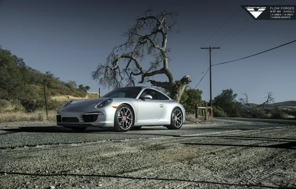 Картинка 911, Porsche, Vorsteiner, Carrera, Forged, Flow, V-FF 101's