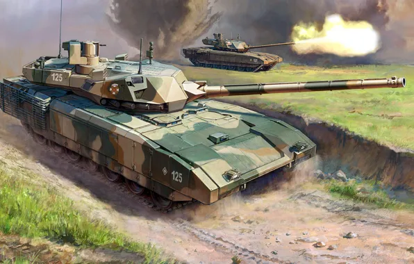 Основной боевой танк, Армата, Т-14, новейший российский танк