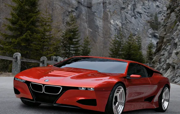 Картинка скалы, BMW