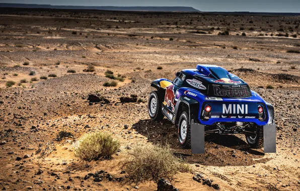 Mini, Пустыня, Машина, Автомобиль, 300, Rally, Dakar, Дакар