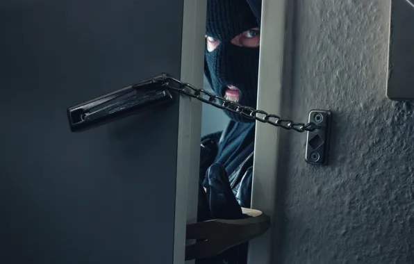 Door, thief, lock, latch