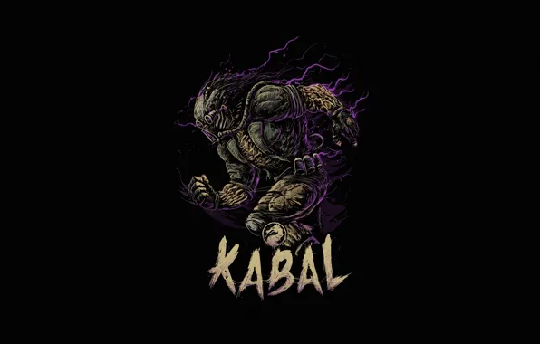 Минимализм, Стиль, Фон, Art, Speed, Style, Mortal Kombat, Кабал