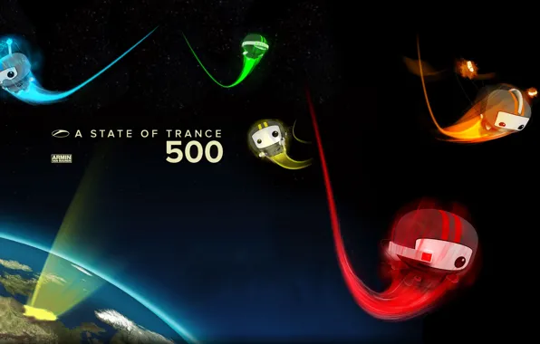 Картинка trance, ASOT, Armin van buuren, A state of trance 500, радиошоу