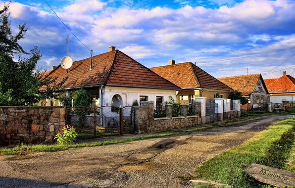 Картинка дома, улицы, Венгрия, Cserepfalu