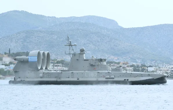 На воздушной подушке, десантный корабль, Kerkyra