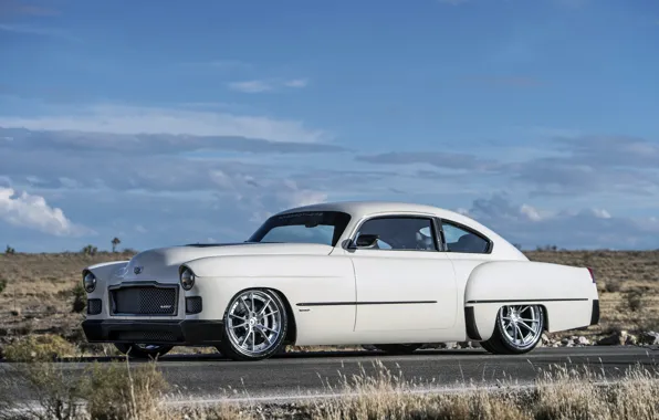 Cadillac, Front, White, Side, 1948, Ringbrothers, Madam, Madam V