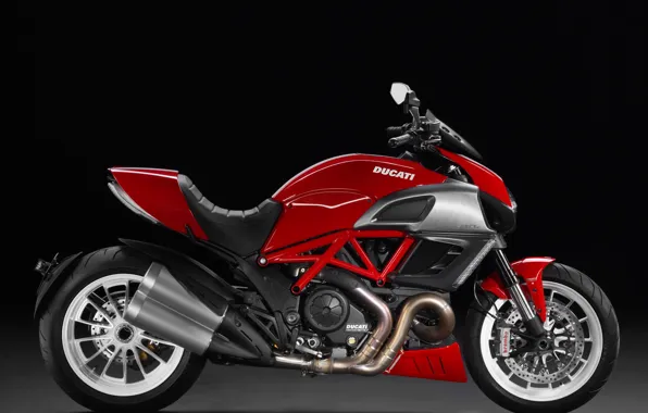 Red, Ducati, Ducati Diavel
