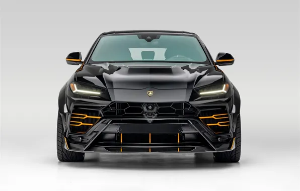 Картинка Lamborghini, Black, SUV, Urus, VAG