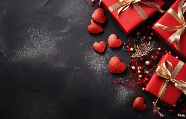 Картинка любовь, подарок, романтика, сердце, love, happy, День святого Валентина, romantic