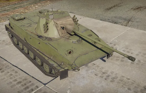 Россия, Лёгкий танк, ПТ-76-57, 57-мм орудие АУ-220